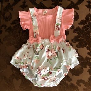 Beautiful summer romper 2 peace for baby girl